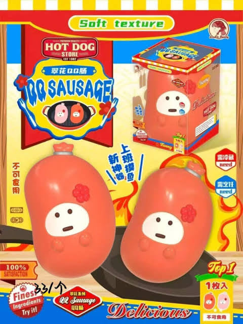 Dudo BBQ Sausage Squishy
