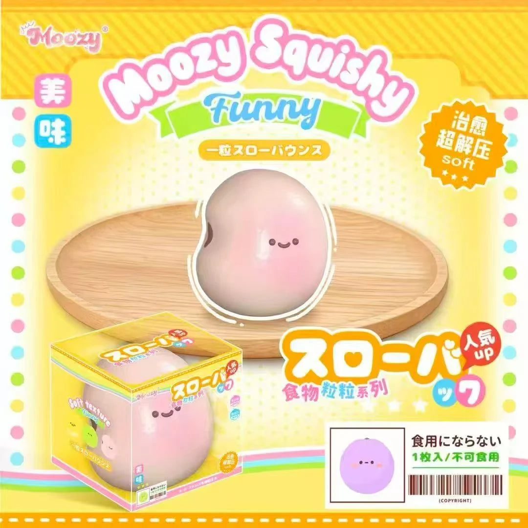 Moozy Large Pink Bean Squishy
